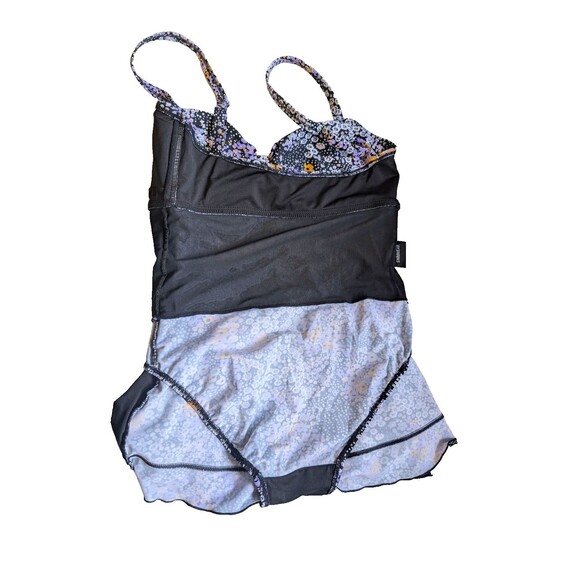 Shore Shapes Womens One Piece Swimsuit Skirted Multicolor Floral Size 12 - Picture 8 of 14